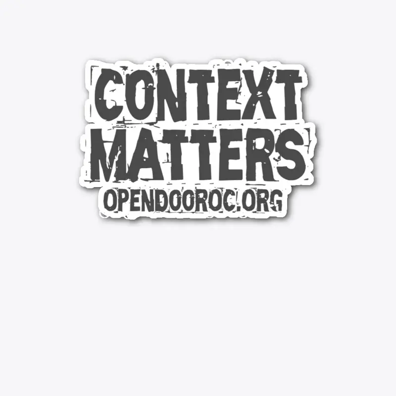 Context Matters At Open Door OC