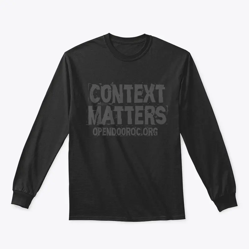 Context Matters At Open Door OC